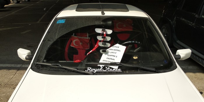 Safety comes first! - My, Tuning, Rearview mirror, Bursa, Safety, Turkey