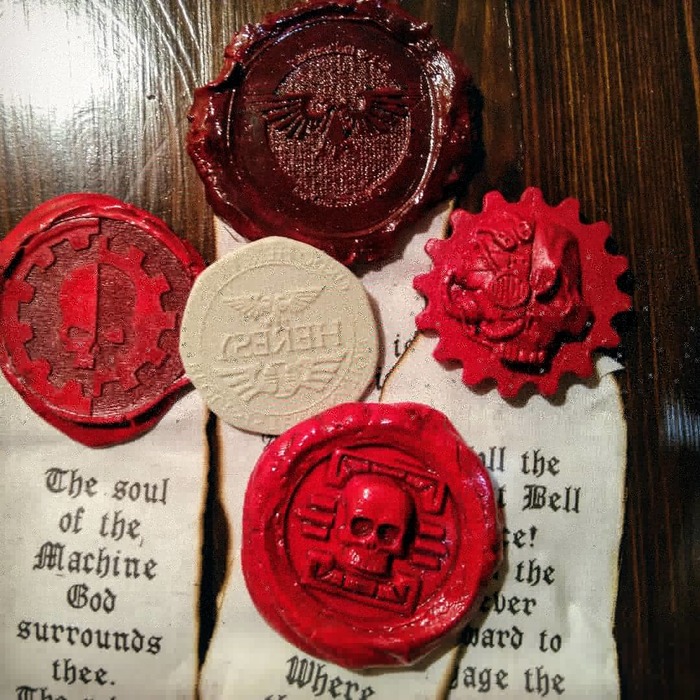 Prints. Various. - My, Warhammer, Warhammer 40k, Purity seal, Seal of purity