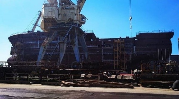 The largest Russian fishing trawler - Shipbuilding, news, Longpost