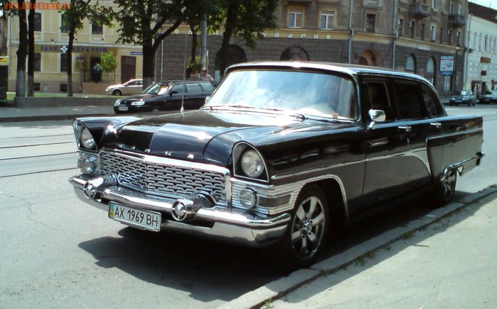 GAZ - 13 Seagull - Gas, Seagulls, Auto, Car