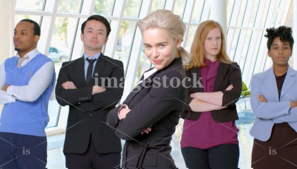 Mother of Dragons Emilia Clarke posed for stock photos as a businesswoman. - Emilia Clarke, Mother of dragons, The photo, Daenerys Targaryen, Longpost, Video