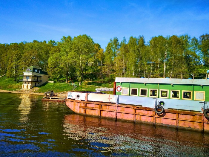 ferry crossing - My, Water, Landscape, Crossing, Beginning photographer, Xiaomi redmi 4 PRO, Longpost