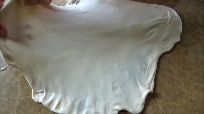 Арабский вариант слоеных лепешек Еда, Рецепт, Лепешки, Длиннопост, Приготовление, Вкусно, Другая кухня, Видео рецепт, Слоеное тесто, Видео