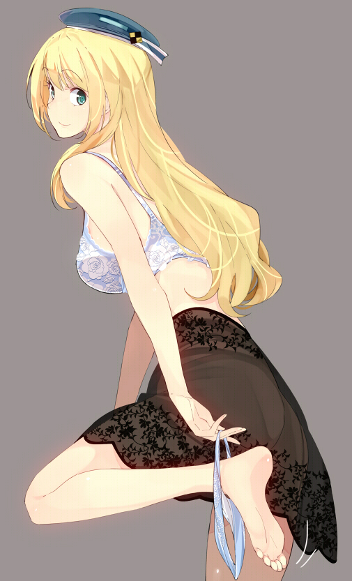 Atago - NSFW, Kantai collection, Atago, Anime, Anime art, Underwear, Pantsu, Tights, Longpost