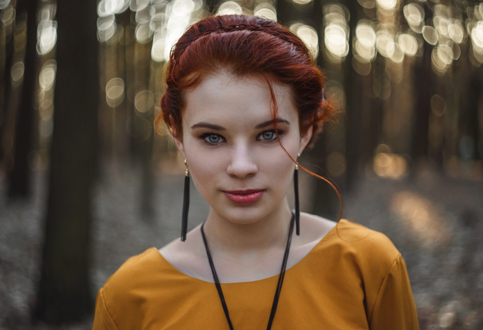 Redheads are great! Portrait for Helios 44-2. - My, Portrait, Portraits of people, Girls, Redheads, Canon, Helios44-2, Helios, Helios44-2