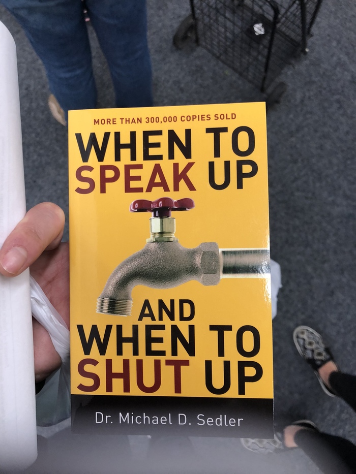 A friend recommended this book... - Reddit, Books, Hint, Shut up already