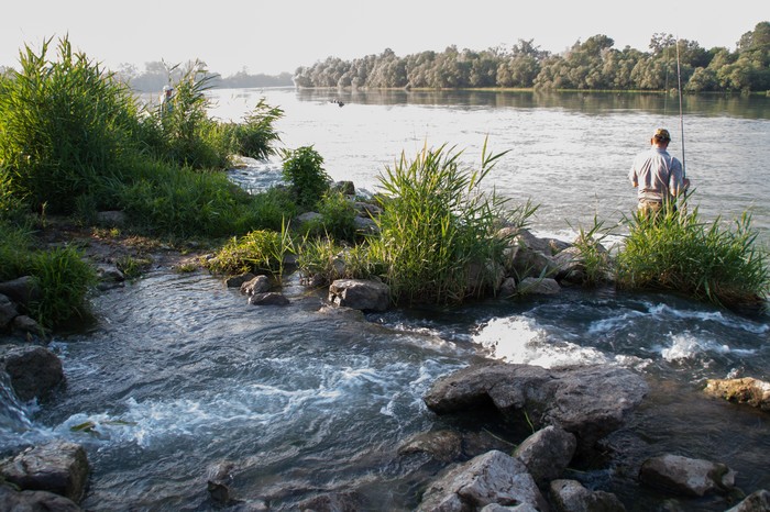 Cycling along the outskirts of Krasnodar towards the reservoir - My, A bike, The photo, Krasnodar, Morning, Kuban, River, Reservoir, Longpost