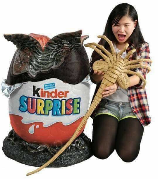 Surprise - , Kinder Surprise, Strangers, Surprise, Alien movie