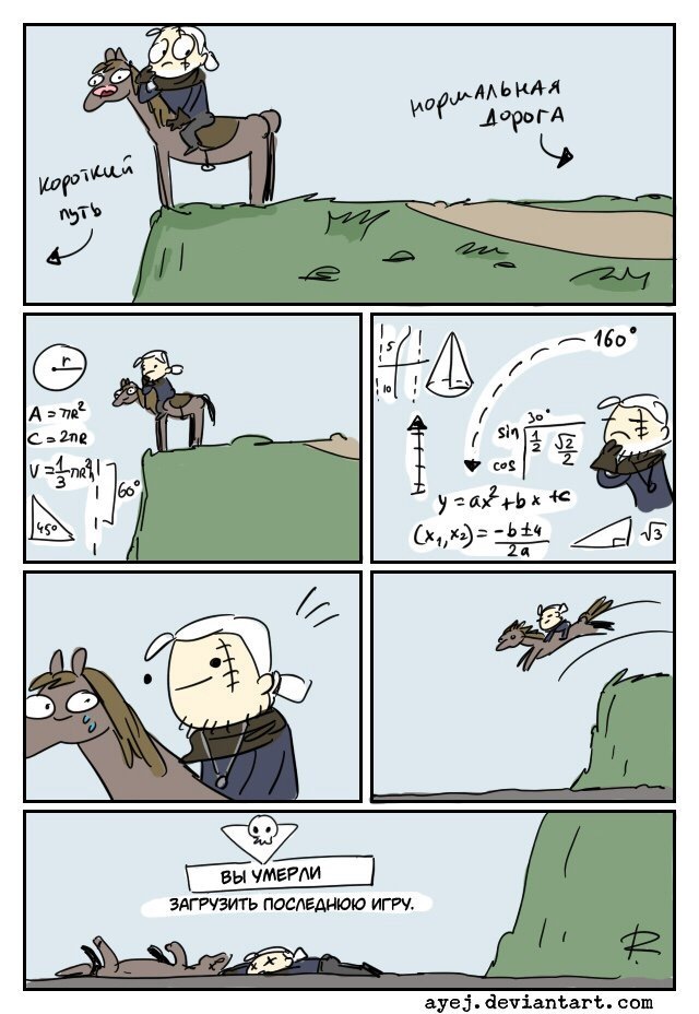 Cut off - Ayej, Comics, Witcher, Translation, Games