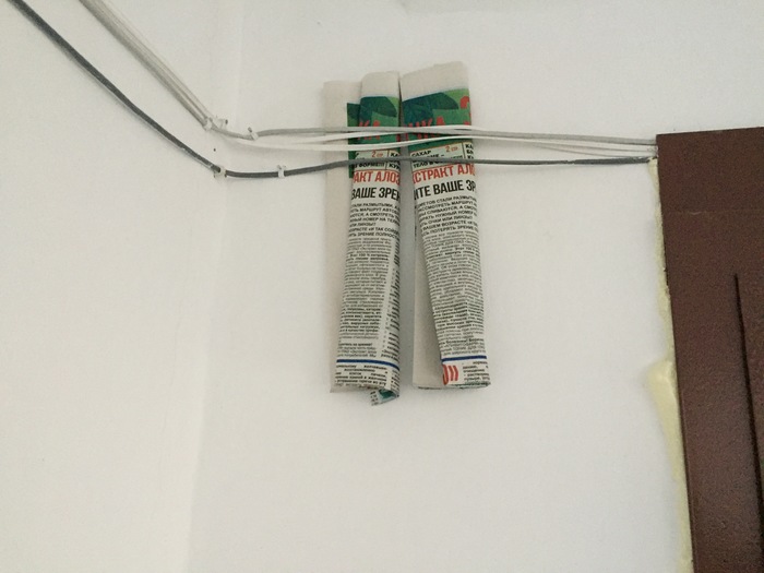 Creative from advertisers in my stairwell. - My, Advertising, Idiocy, Pests, Stupidity, Newspapers, Longpost