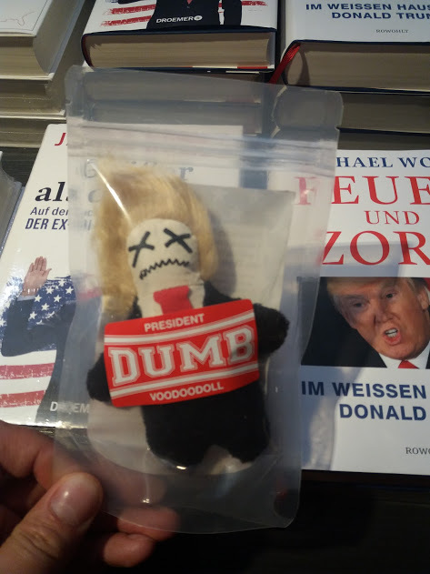 Donald Trump needs help. - My, Berlin, Donald Trump, A voodoo doll