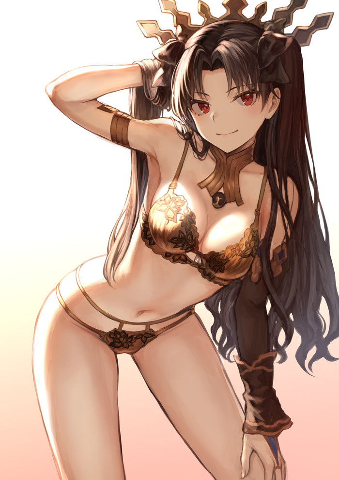 Anime Art №1395 - NSFW, Аниме, Anime Art, Fate, Fate Grand Order, Ishtar, Tohsaka Rin