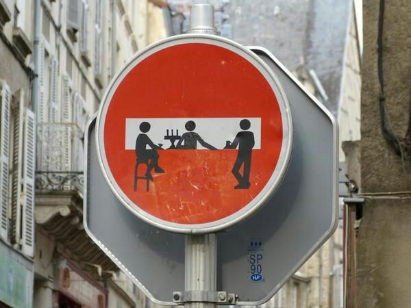 Street art on signs - Signs, Street art, Pinterest, A selection, Longpost, Road sign