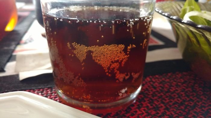 Half the world in one glass - Eurasia, Europe, Asia, Cup, Kvass, Reddit