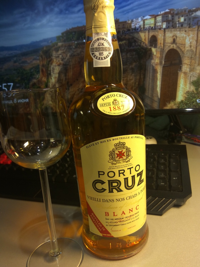 Tasting. Wine liqueur white Porto CROZ Blanc. - My, League of alcoholics, Tasting, , Wine, Alcohol, , Longpost