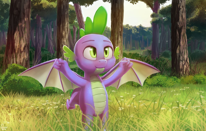  2.0 My Little Pony, Spike, Quver