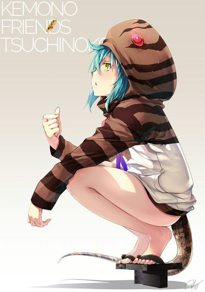 Anime Art by re lucy - Anime Art, Аниме, Loli, Tsuchinoko, Kemono Friends, Re lucy