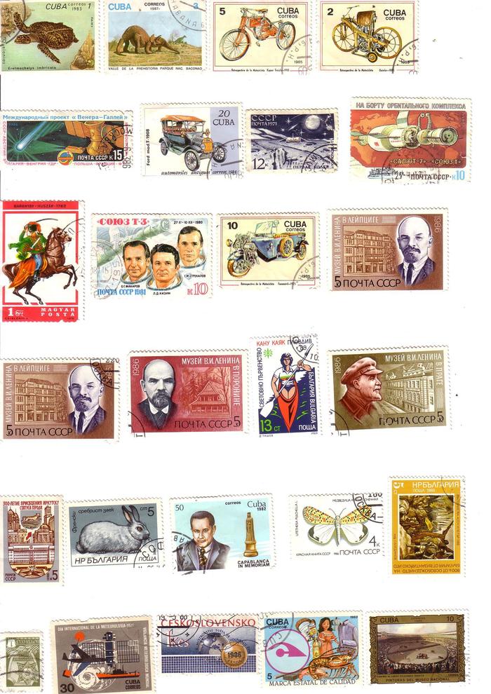 Check out the stamp collection - My, Stamps, Collecting, Longpost, Philately