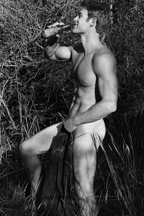 Black and white cinema. - Male beauty, Guys, The male, Torso, Muscle, Girls, Longpost, beauty, Men