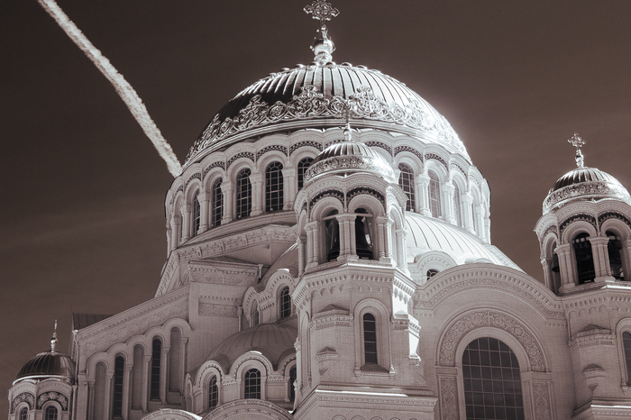 Кронштадт в ИК фотография, infrared, инфракрасная съёмка, Кронштадт, длиннопост