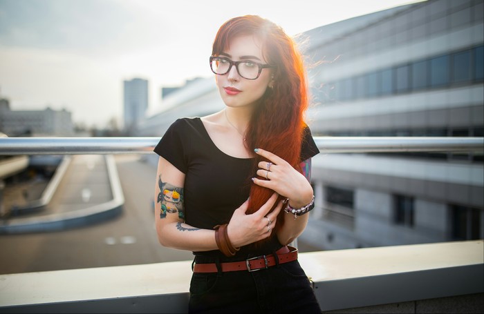 Gorgeous redheads take 2. :) - My, Portrait, The photo, Girls, Beautiful girl, Redheads, PHOTOSESSION, Minsk, Canon, Longpost