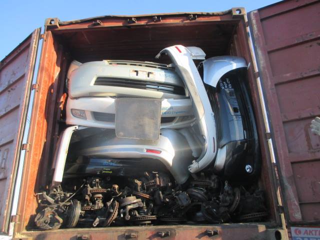 A good example of how spare parts for cars arrive in containers - Auto, Spare parts, Container, Longpost