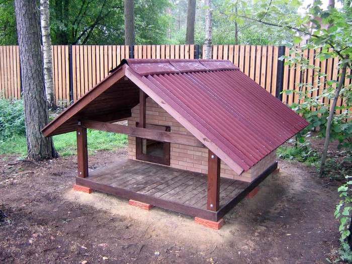 Kennel for five dogs - My, With your own hands, Kennel for many dogs, Longpost