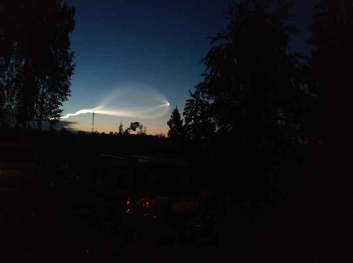 Meanwhile over Rybinsk - Celestial bodies, UFO