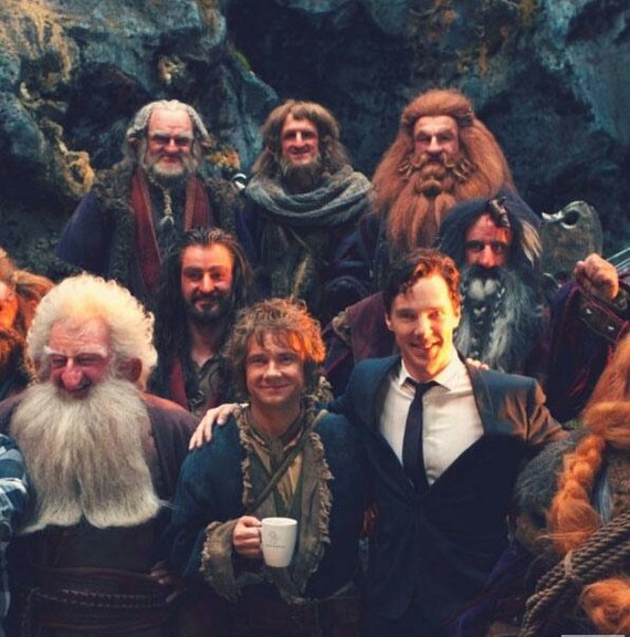 When you moved to live in the city, but sometimes you visit relatives - The hobbit, Relatives, Benedict Cumberbatch, Movies