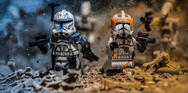 Captain Rex and Commander Cody - Lego, Captain Rex, , Star Wars, Reddit