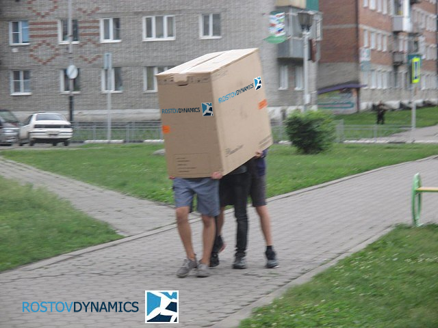 Top secret robot. - Box, Robot, The science, Boston dynamics, Rostov-on-Don