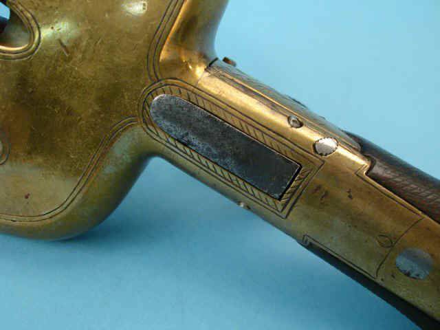 Flintlock salvo pistol Duck Foot duck foot - Weapon, Firearms, Pistols, Duck's foot, 18 century, Text, Longpost