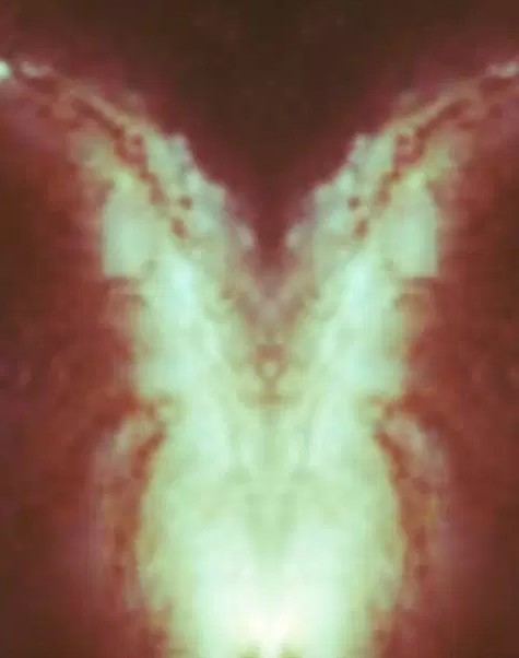 Photo of dark matter demons taken by a Spanish amateur astronomer. - Otherworldly, Angel, Demon, The photo, Scientists, Dark matter, Longpost