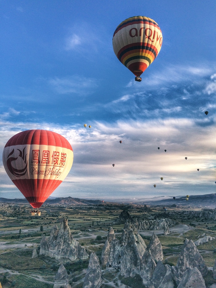 Cappadocia - My, Morning, Cappadocia, Balloon, dawn