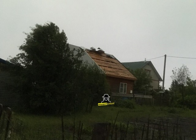 A hurricane swept through Barnaul - Barnaul, Hurricane, Video, Longpost