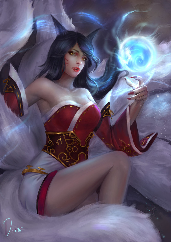 Ahri Art , Thao Anh, Ahri, LOL, League of Legends