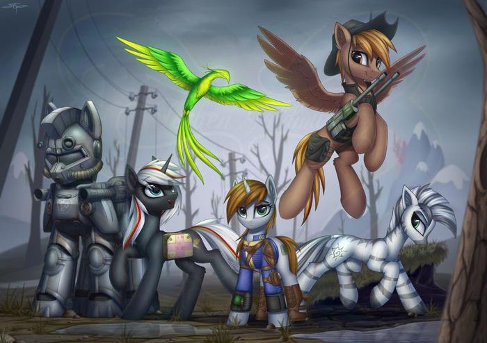 Mane 6 My Little Pony, Fallout: Equestria, , Littlepip, Fallout