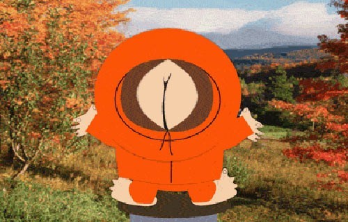 Kenny is joking again - My, South park, Kenny McCormick, Advertising