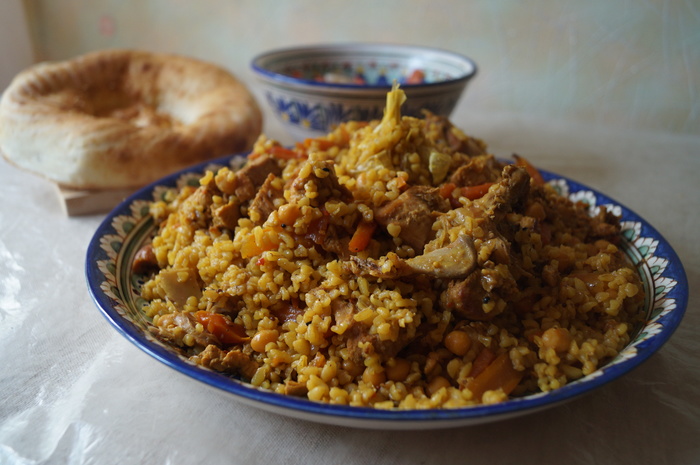 Pilav or Pilaf from bulgur. - My, Bulgur, Pilaf, Recipe, Preparation, Video recipe, Video, Longpost