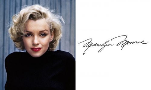 Weird and cool Western celebrity signatures - Longpost, Signature, Celebrities