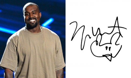 Weird and cool Western celebrity signatures - Longpost, Signature, Celebrities