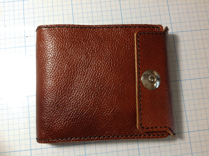 Men's wallet 2.0 - My, Needlework without process, Star Wars, Wallet, Leather craft, Longpost