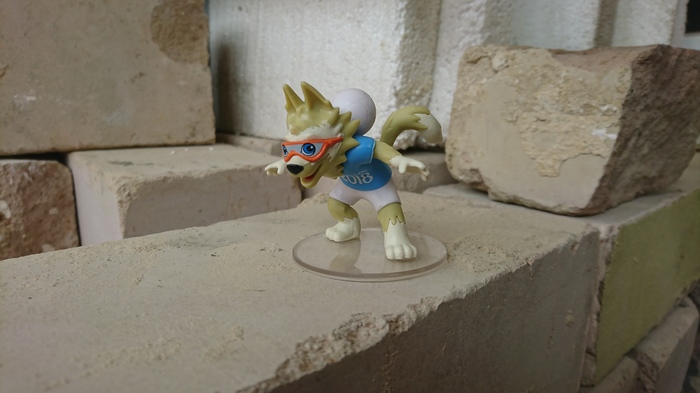 Wolf Zabivaka - My, Zabivaka, 2018 FIFA World Cup, Soccer World Cup, Football, Toys, Longpost