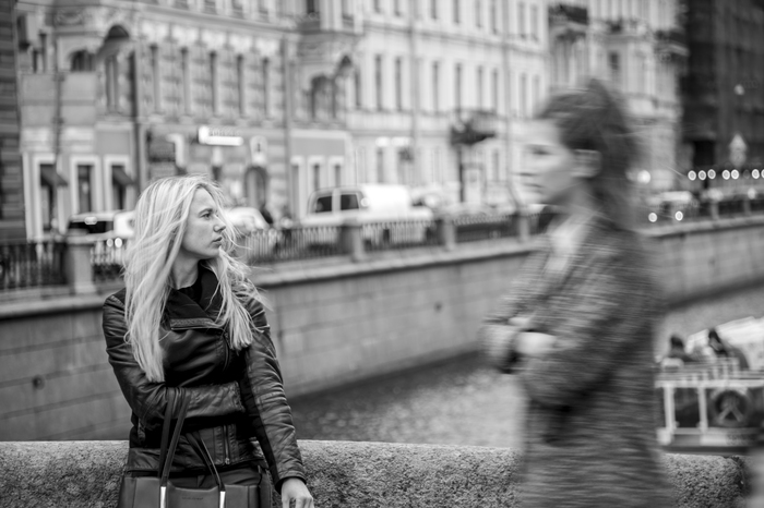 random moment - The photo, My, Beginning photographer, Nevsky Prospect, Black and white, Saint Petersburg