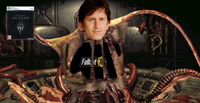 If Todd Howard fell into vats of FEV - Todd, Todd Howard, Dank memes, Developers, Game Developers, Games, Computer games