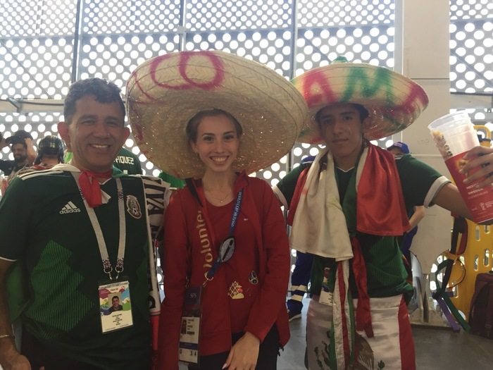 В МИРНОМ ВОЛОНТЁР ЧЕМПИОНАТА МИРА ПО ФУТБОЛУ РАССКАЗАЛ О СВОЕЙ РАБОТЕ