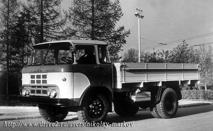 KAZ-606. The first cabover truck in the USSR - Kaz, Truck, Tractor, Longpost