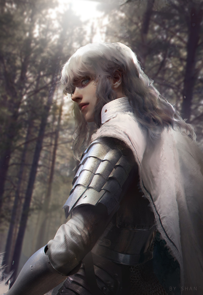 Griffith Anime Art, , , Griffith, Sigizaki ryuuha