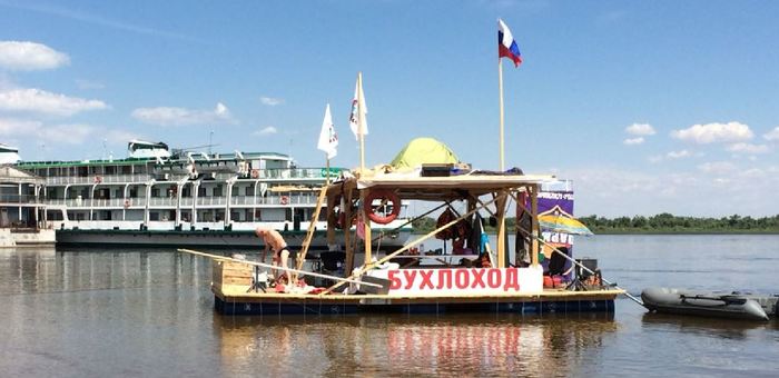 Bukhlokhod passed along the Volga - My, Volga, Astrakhan, Travel across Russia, River vessel, With your own hands, Fishing, Longpost, Volga river