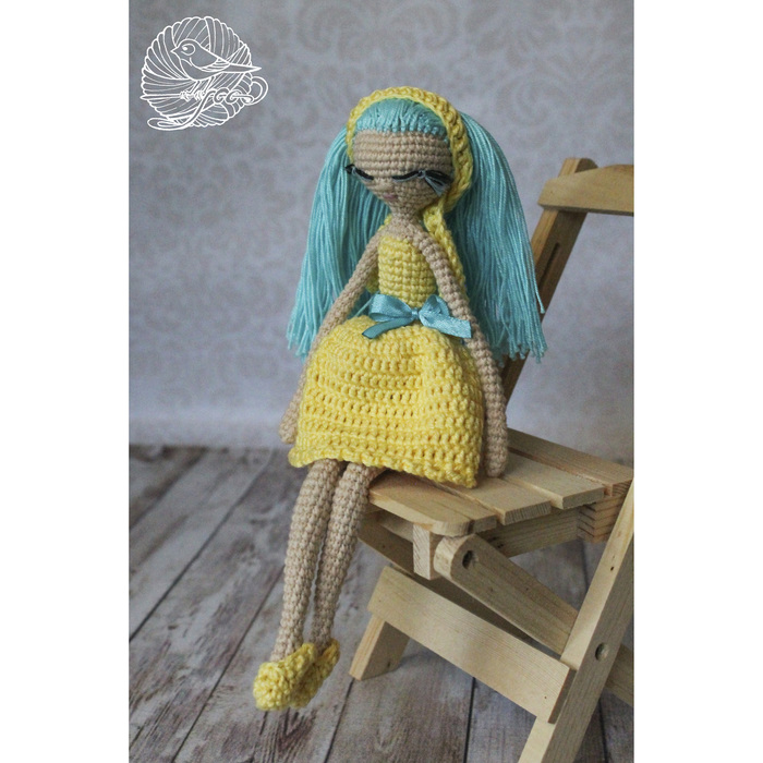 Another knitted doll) - Needlework without process, Doll, My